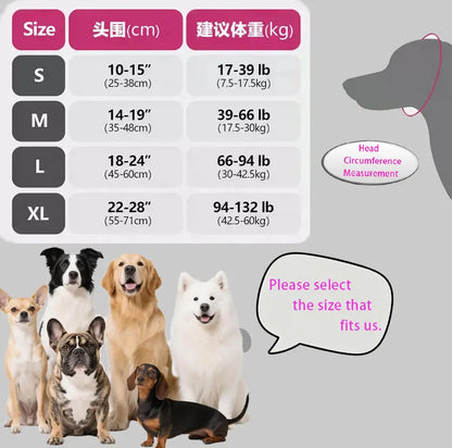 Noise-Cancelling Ear Wrap for Dogs - Adjustable, Water-Resistant Calming Ear Muffs for Thunder, Fireworks, and Bathing