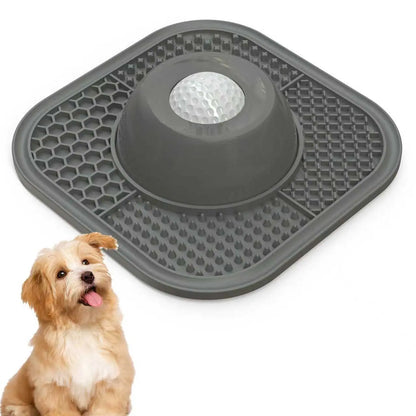 Pawlove Slow Feeder Dog Bowl - Entertaining Anti-Slip Lick Bowl for Bone Broth & Yogurt - Ideal for All Breeds - Perfect Post-Op Nutrition & Dietary Supplement!
