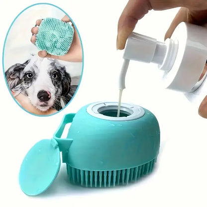 Pet Grooming Deshedding Tool with One-Click Cleaning Mechanism for Dogs and Cats, Hair Removal Comb and Brush, Essential Grooming Supplies
