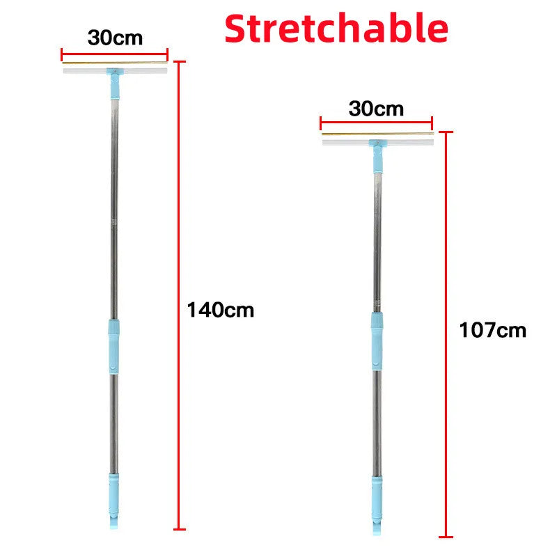 Professional Carpet Rake and Pet Hair Removal Tool with Telescopic Handle and 180° Rotation for Effective Dog and Cat Hair Removal