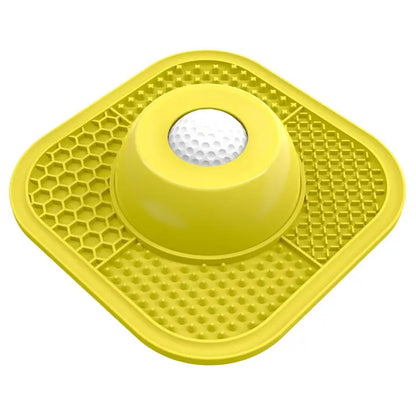 Pawlove Slow Feeder Dog Bowl - Entertaining Anti-Slip Lick Bowl for Bone Broth & Yogurt - Ideal for All Breeds - Perfect Post-Op Nutrition & Dietary Supplement!
