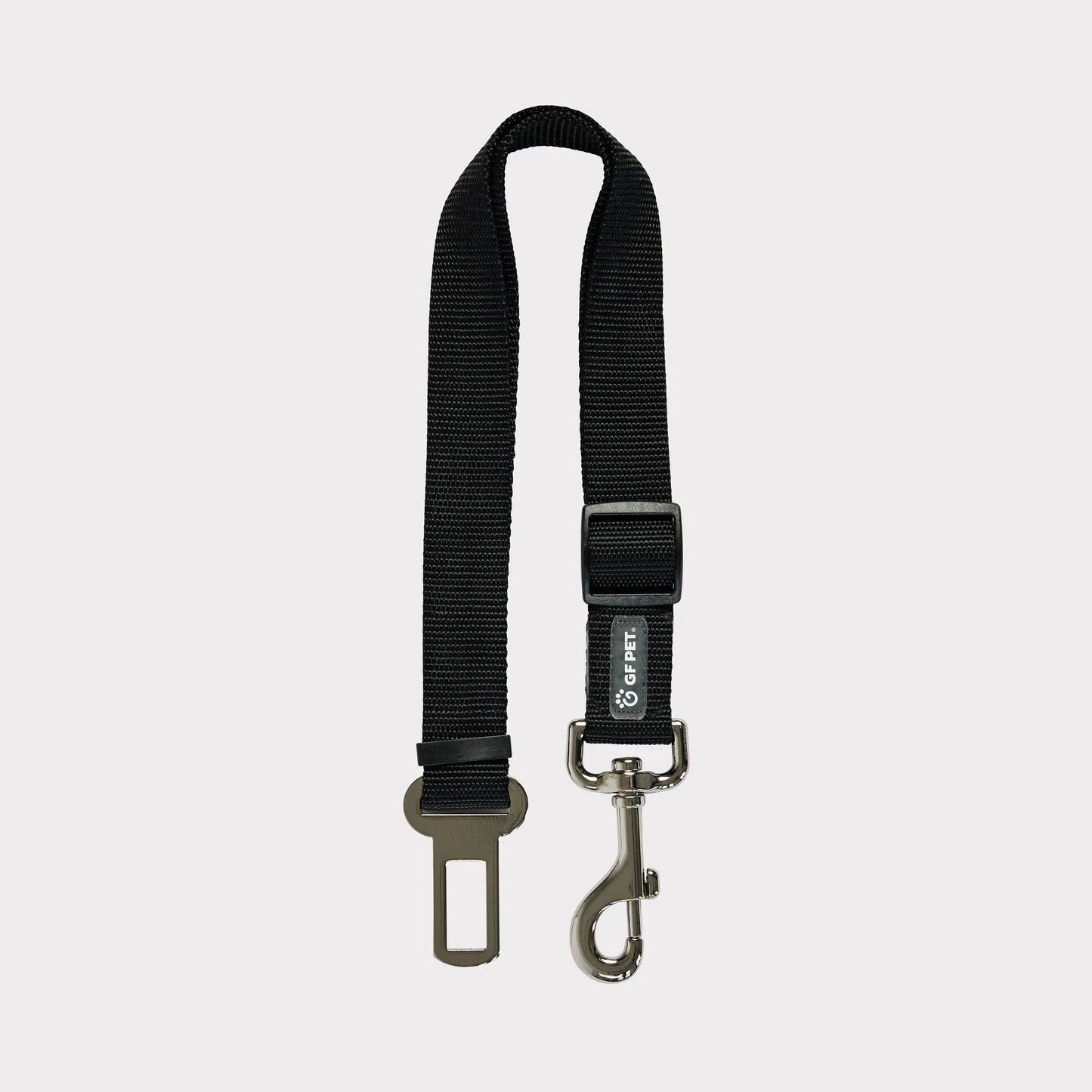 Universal Black Pet Seat Belt Tether for Standard Cars - Keep Your Furry Friend Safe!