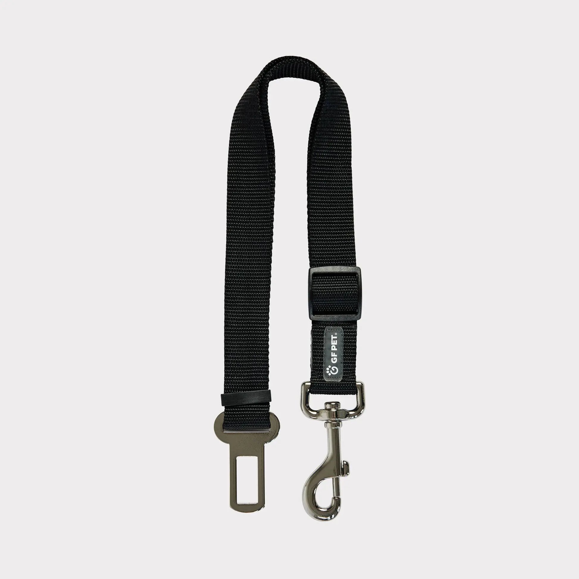Universal Black Pet Seat Belt Tether for Standard Cars - Keep Your Furry Friend Safe!