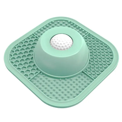 Pawlove Slow Feeder Dog Bowl - Entertaining Anti-Slip Lick Bowl for Bone Broth & Yogurt - Ideal for All Breeds - Perfect Post-Op Nutrition & Dietary Supplement!
