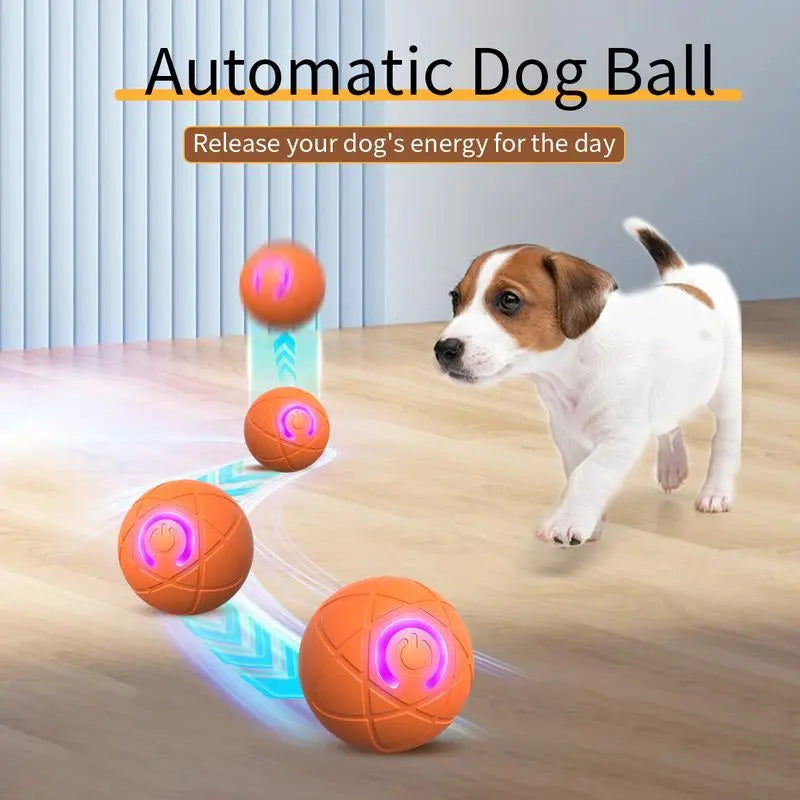Vibrating Shaky Ball Toy for Dogs & Cats - USB Rechargeable, Automatic Moving Fun for All Sizes!