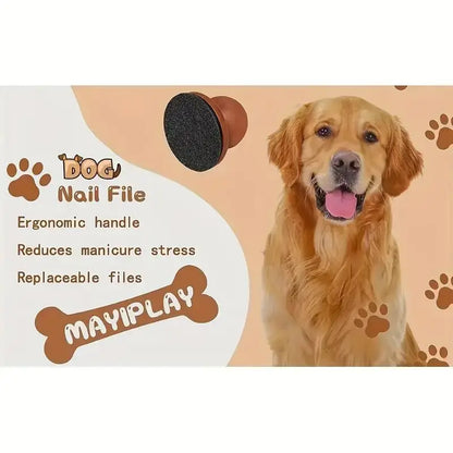 Stress-Free Dog Nail File & Scratch Pad - Protect Your Furniture and Groom Your Pet at Home!