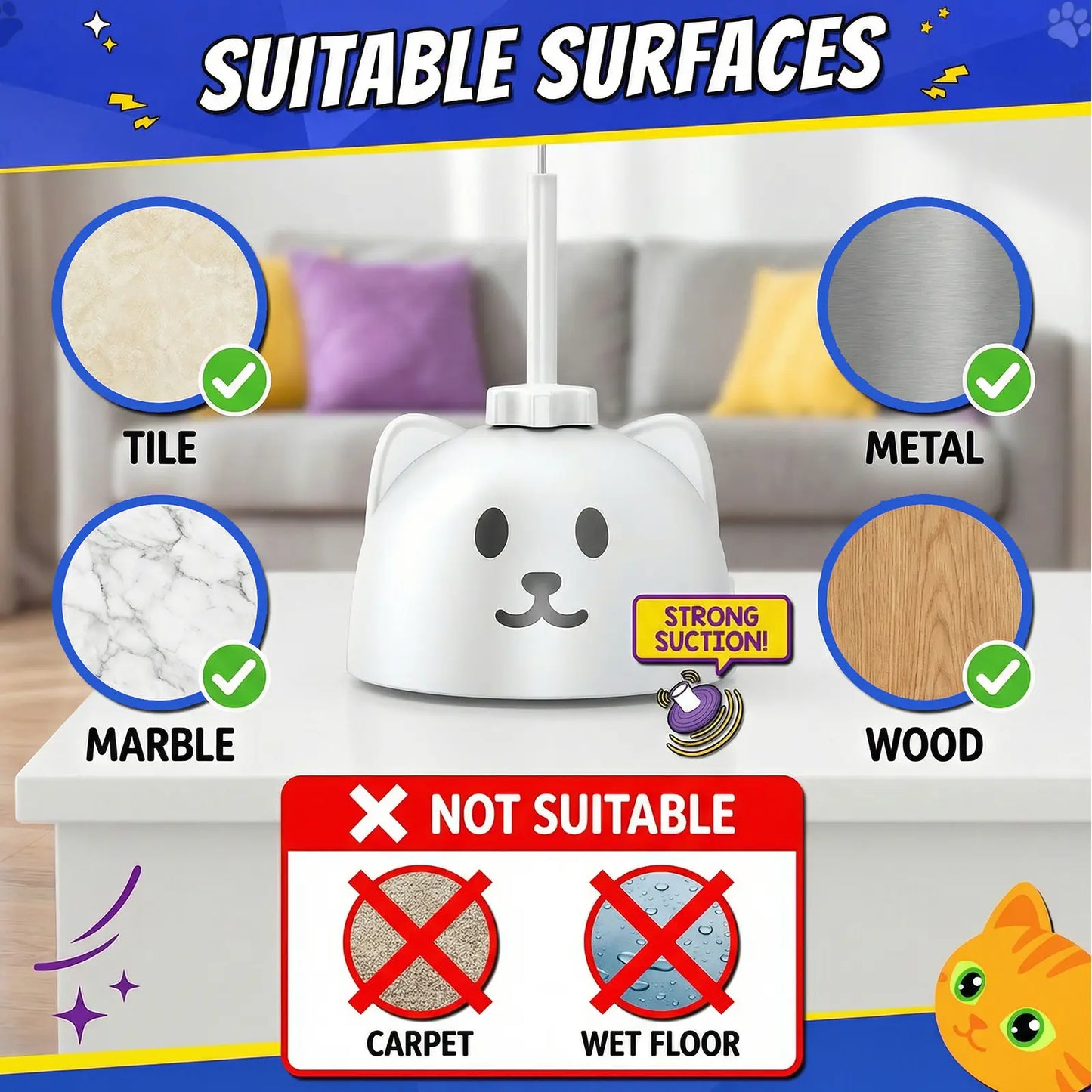 Interactive Automatic Feather Cat Toy for Indoor Use - USB Rechargeable, 360° Rotating, Sensor-Activated Puzzle Toy with Suction Cup Base