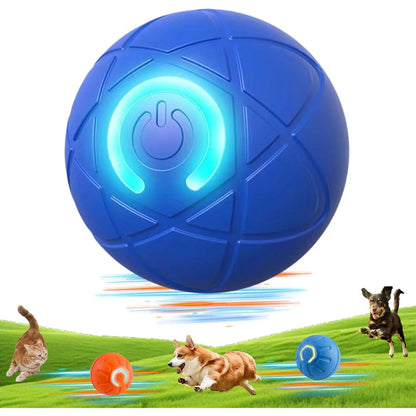 Vibrating Shaky Ball Toy for Dogs & Cats - USB Rechargeable, Automatic Moving Fun for All Sizes!