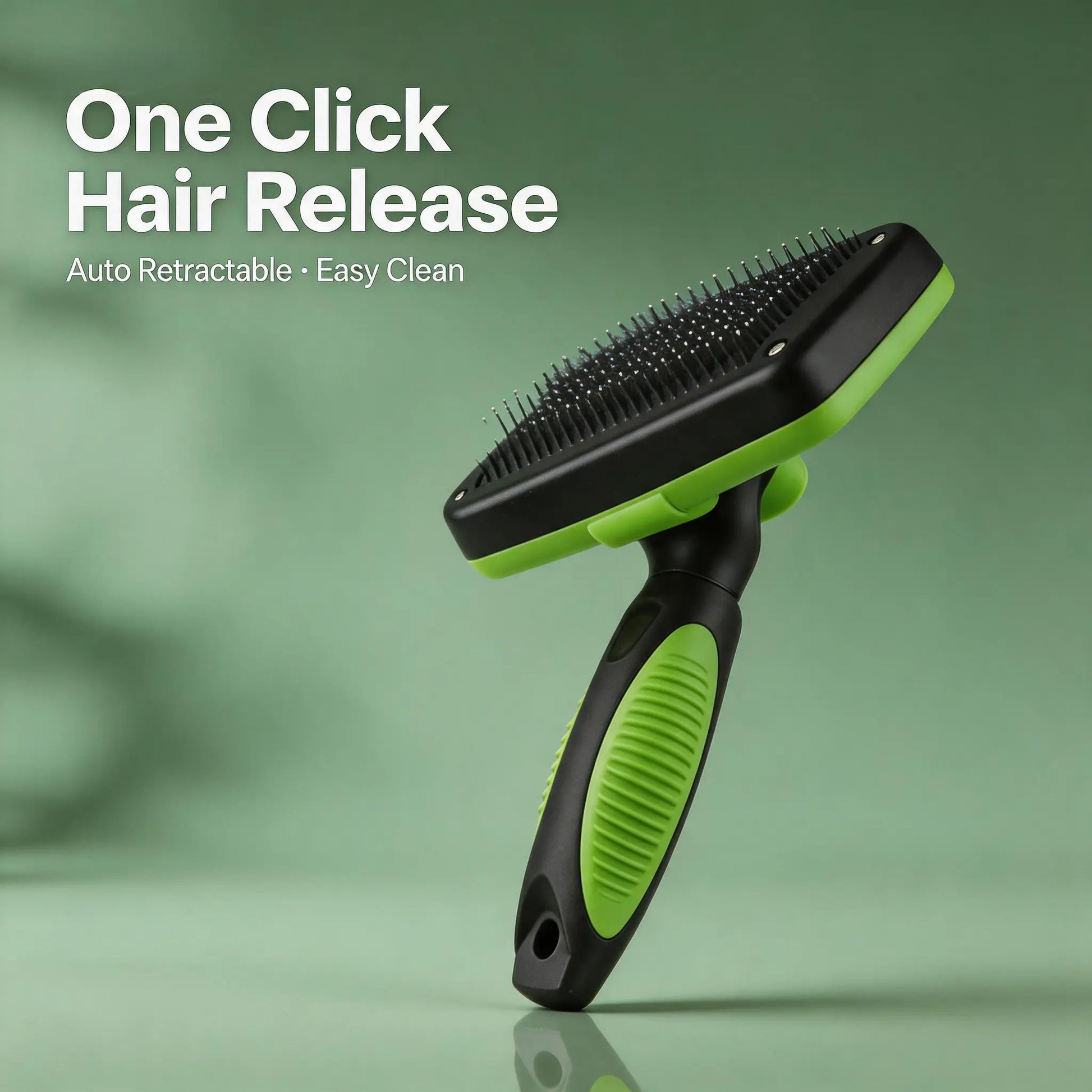 Revolutionary Self-Cleaning Pet Slicker Brush - Effortless One-Click Grooming for Dogs & Cats!