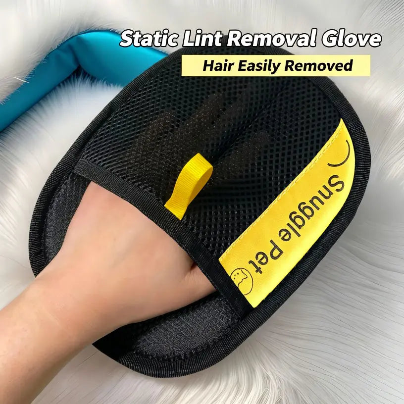 Ultimate Oversized Pet Hair Remover Glove - Extra Thick & Reusable Grooming Mitt for Effortless Fur Removal from Sofas, Clothes & Carpets!