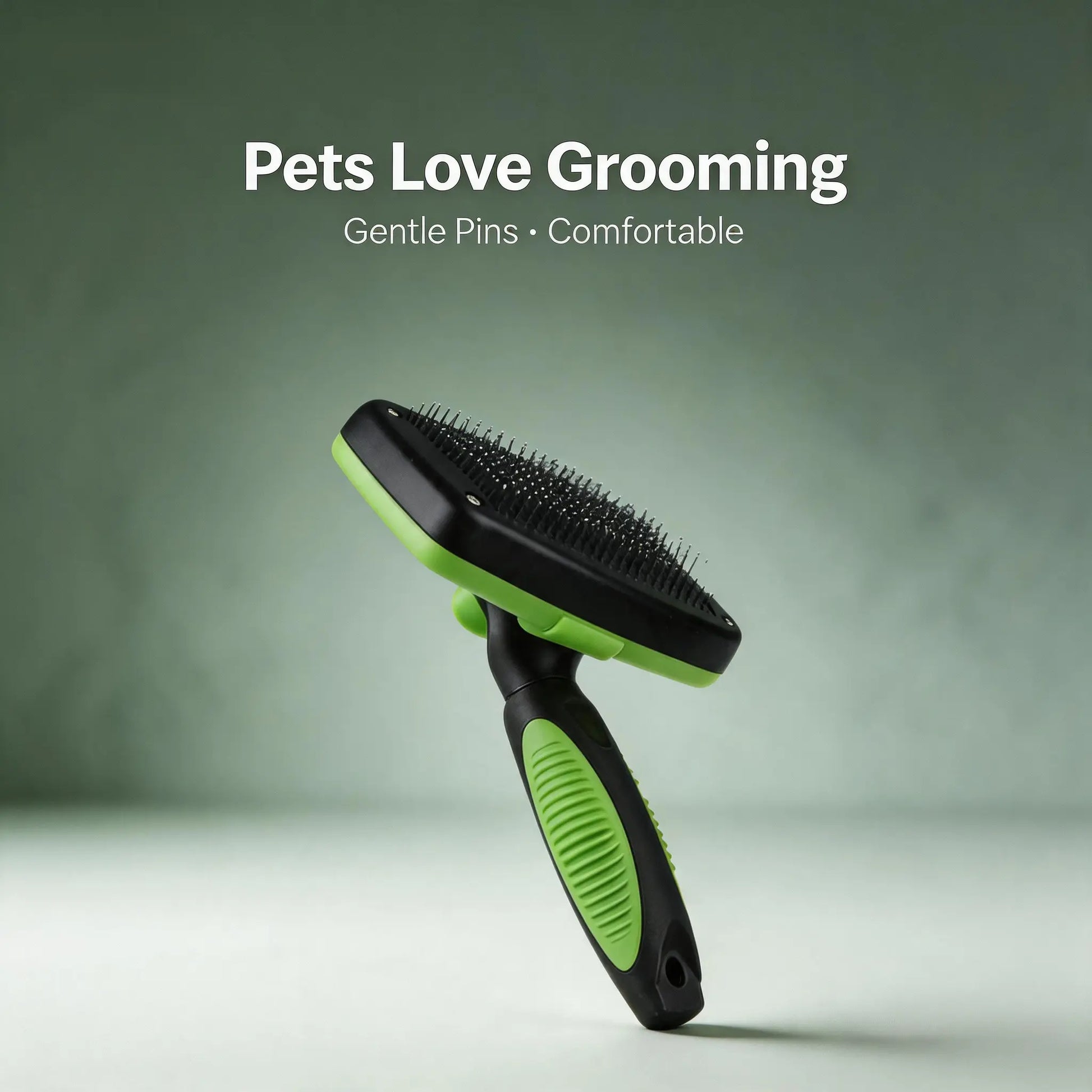 Revolutionary Self-Cleaning Pet Slicker Brush - Effortless One-Click Grooming for Dogs & Cats!