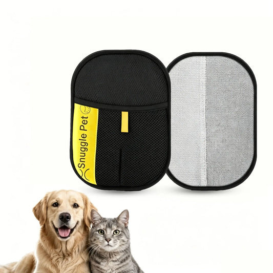 Ultimate Oversized Pet Hair Remover Glove - Extra Thick & Reusable Grooming Mitt for Effortless Fur Removal from Sofas, Clothes & Carpets!
